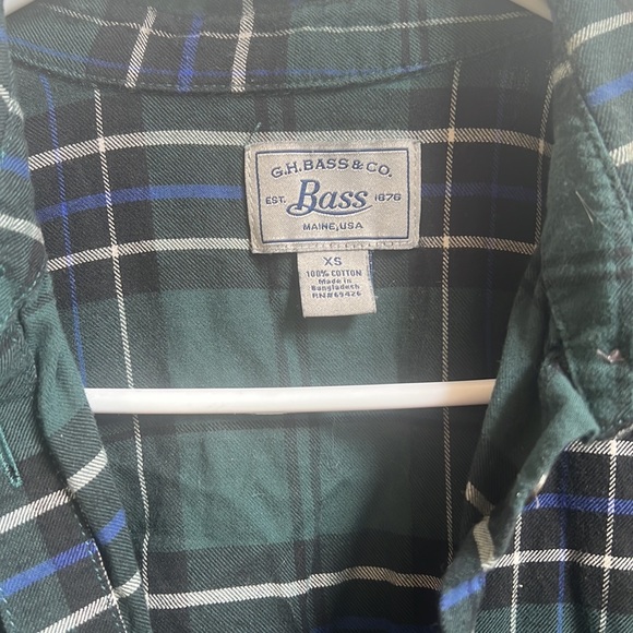 G.H. Bass Plaid Flannel Shirt - Picture 3 of 5